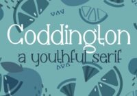 Coddington Font - Featured Image