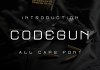 Codegun Font - Featured Image