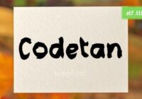 Codetan Font - Featured Image