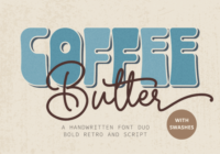 Coffee Butter Font - Featured Image