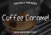 Coffee Caramel Font - Featured Image