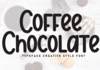 Coffee Chocolate Font - Featured Image