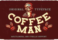 Coffee Man Font - Featured Image