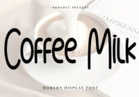 Coffee Milk Font - Featured Image