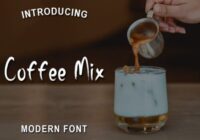 Coffee Mix Font - Featured Image
