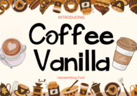 Coffee Vanilla Font - Featured Image