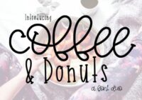 Coffee & Donuts Font - Featured Image