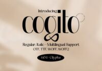 Cogito Font - Featured Image