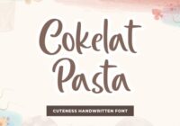 Cokelat Pasta Font - Featured Image