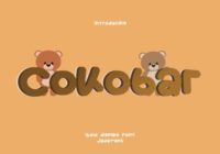 Cokobar Font - Featured Image