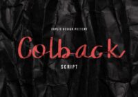 Colback Font - Featured Image