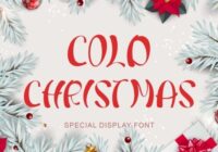Cold Christmas Font - Featured Image
