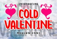 Cold Valentine Font - Featured Image