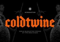 Coldtwine Font - Featured Image