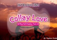 Collay Love Font - Featured Image
