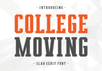College Moving Font - Featured Image