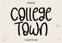 College Town Font - Featured Image