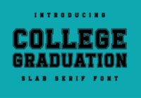 Collegegraduation Font - Featured Image