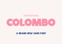 Colombo Font - Featured Image