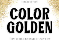 Color Golden Font - Featured Image