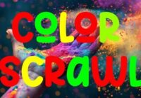 Color Scrawl Font - Featured Image