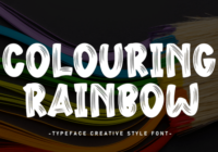 Colouring Rainbow Font - Featured Image