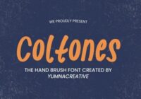Coltones Font - Featured Image
