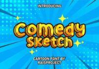 Comedy Sketch Font - Featured Image