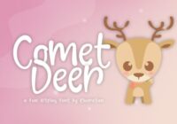 Comet Deer Font - Featured Image