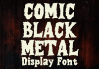 Comic Black Metal Font - Featured Image