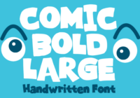 Comic Bold Large Font - Featured Image