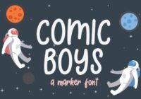 Comic Boys Font - Featured Image