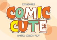 Comic Cute Font - Featured Image