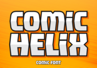 Comic Helix Font - Featured Image