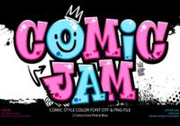 Comic Jam Font - Featured Image