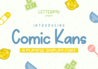 Comic Kans Font - Featured Image