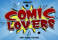 Comic Lovers Font - Featured Image