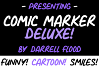Comic Marker Deluxe Font - Featured Image