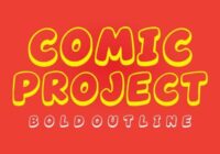 Comic Project Font - Featured Image