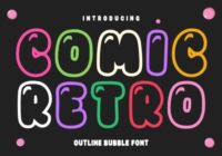 Comic Retro Font - Featured Image