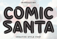 Comic Santa Font - Featured Image