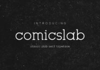 Comic Slab Font - Featured Image