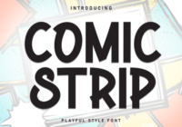 Comic Strip Font - Featured Image