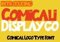 Comicalidisplaygo Font - Featured Image
