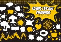 Comics Pop Art Font - Featured Image