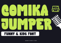 Comika Jumper Font - Featured Image
