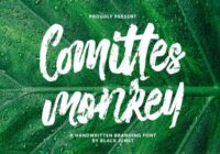 Comittes Monkey Font - Featured Image