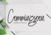 Commingsoon Font - Featured Image
