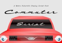 Commuter Script Font - Featured Image