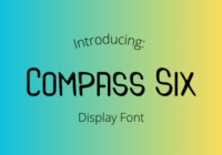 Compass Six Font - Featured Image